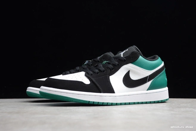 Rep White 553558-113 1 Green Black Low Air Mystic Jordan 0715